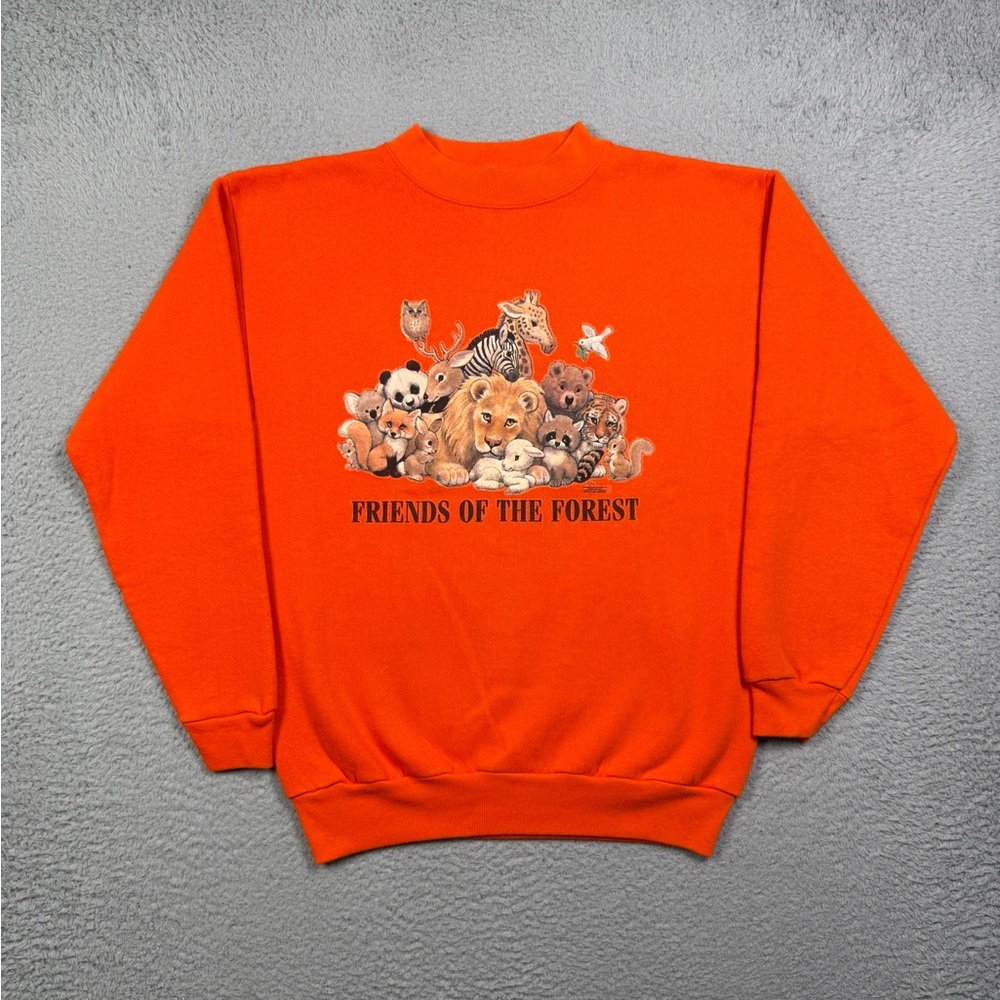 Vintage‎ 90s animal nature sweatshirt - Picture 2 of 5